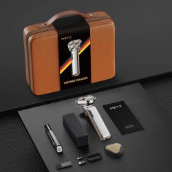 MZDF032 Metz Sword Shaver, Titanium Gold Naujas