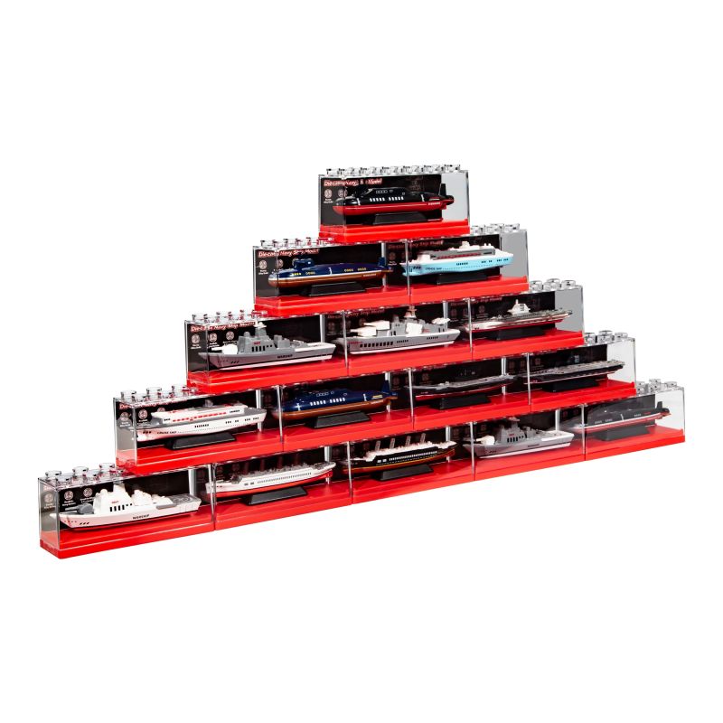 Metāla kara flotes kuģa modelis, 13,5 cm