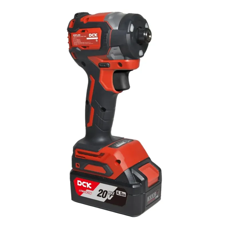 Bezvada bezsuku skrūvgriezis 20V, KDPL208EK, DCK ,2x4,0Ah akumulatori, lādētājs,