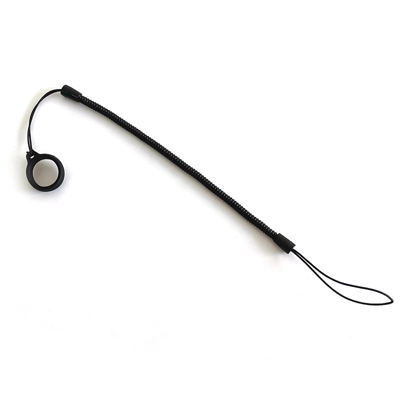 Pen leash with clipboard clip, silicone ring for pen