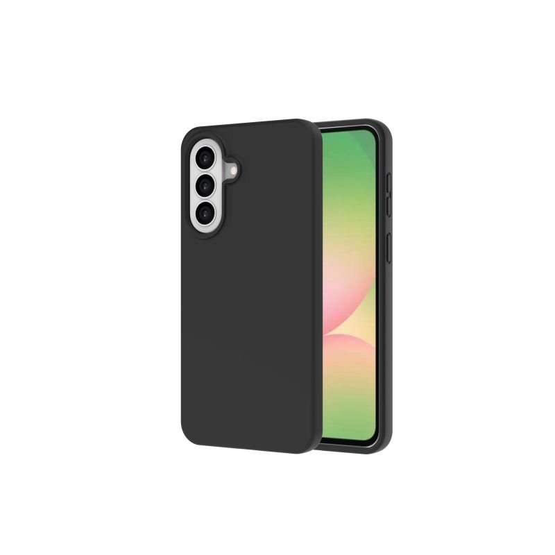 JM REGULAR DEFENSE SILICONE for Galaxy A57, Black