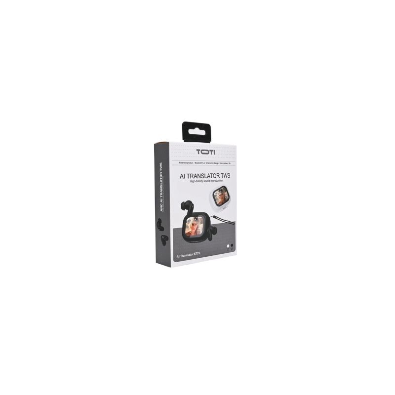 Toti TWS AI Translator ST25, Black