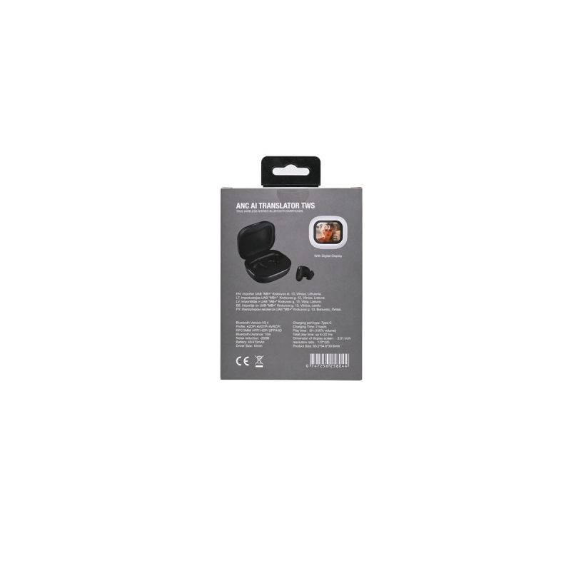 Toti TWS AI Translator ST25, Black