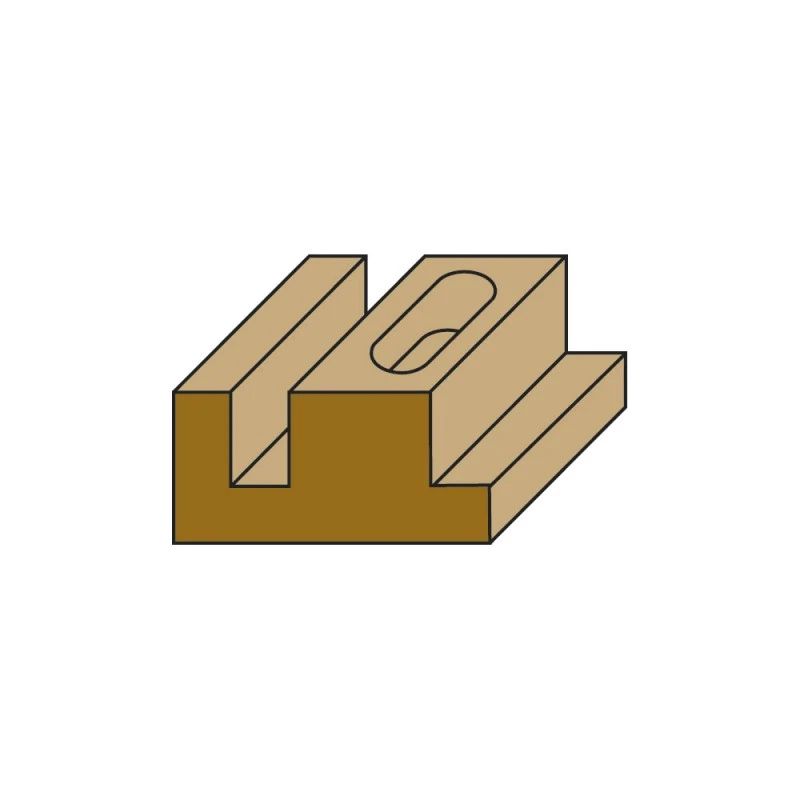 VHW Kāta frēze iegremdējama S 8 D-6x19 Z 2+1