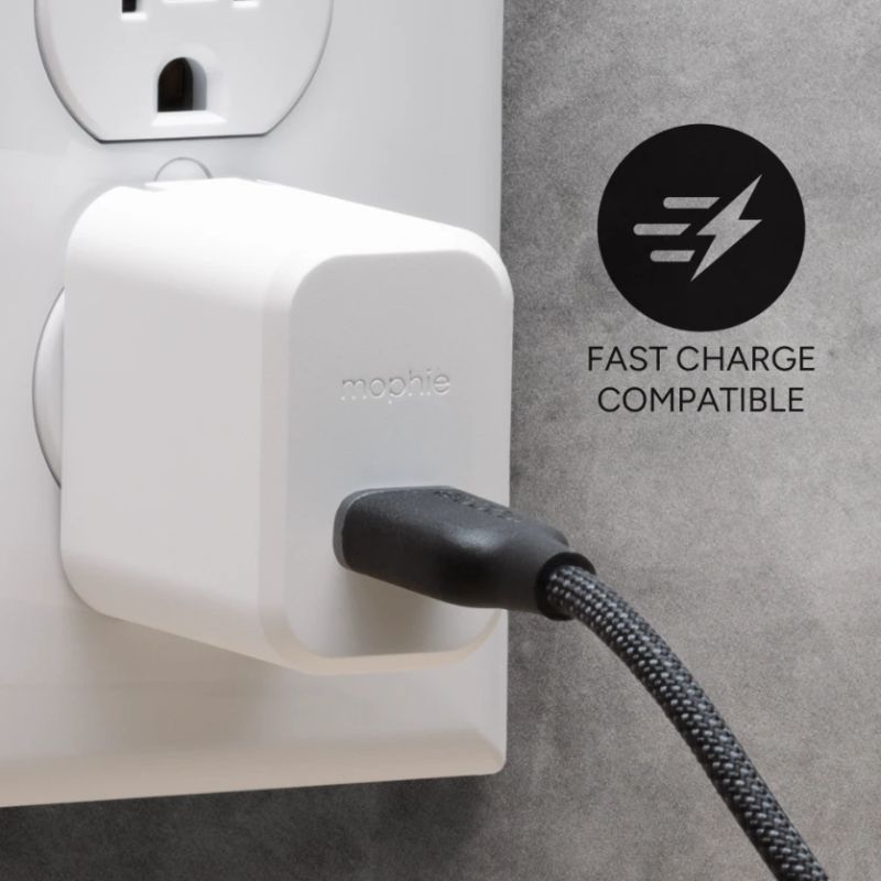 mophie Chargestream USB-C to USB-C cable 2m Black