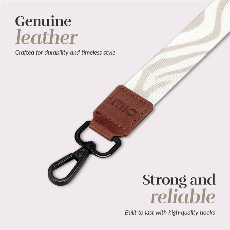 MIO Lanyard strap Sandy Zebra