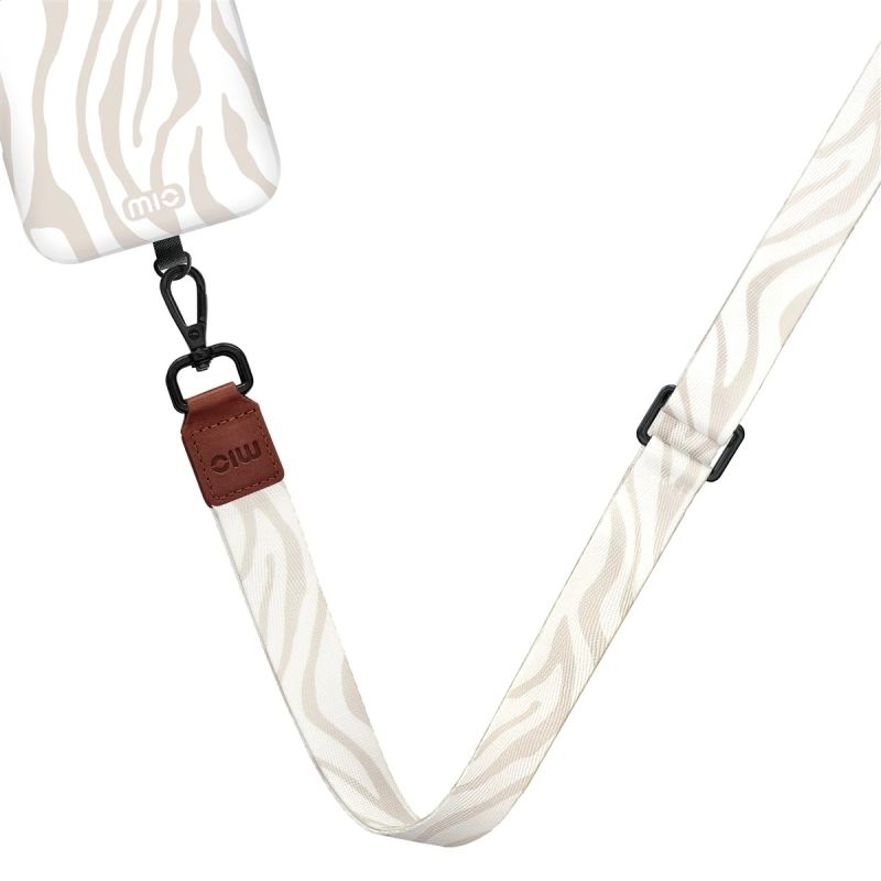 MIO Lanyard strap Sandy Zebra