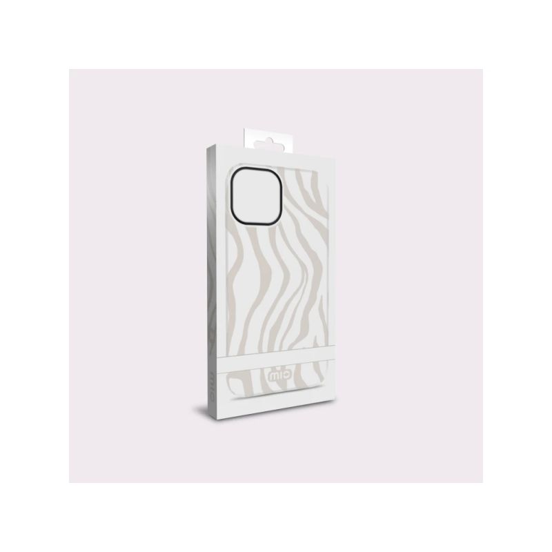 MIO Sandy Zebra Magsafe Case Compatible for iPhone 17