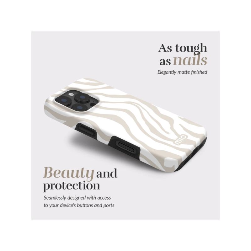 MIO Sandy Zebra Magsafe Case Compatible for iPhone 17