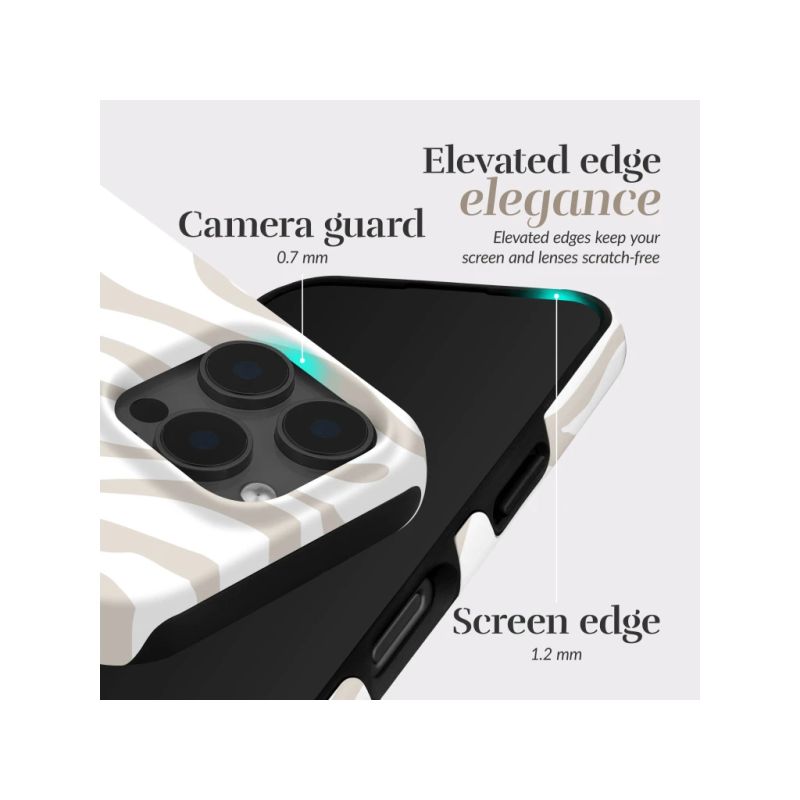 MIO Sandy Zebra Magsafe Case Compatible for iPhone 17