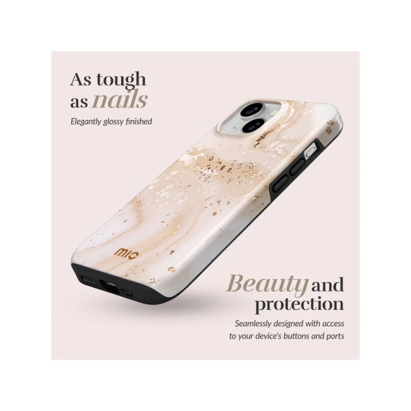 MIO Gold Marble Magsafe Compatible for iPhone Pro Max