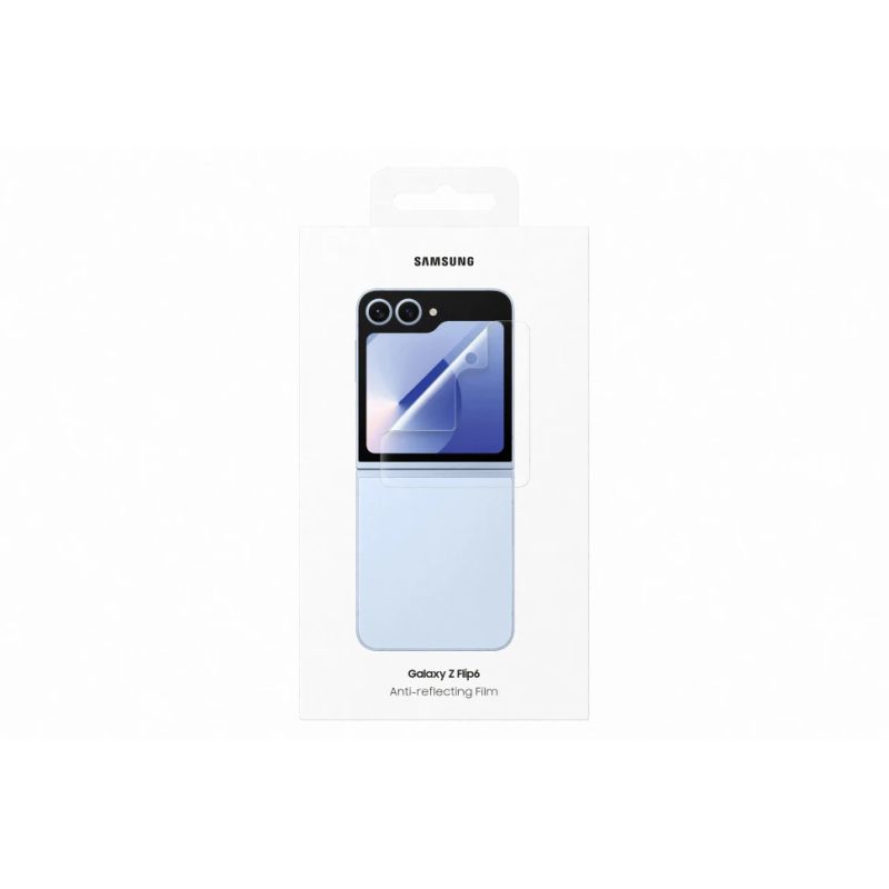UF741CTEGWW Anti-reflecting Film Samsung Galaxy Flip6 ,2 pcs,, Transparent