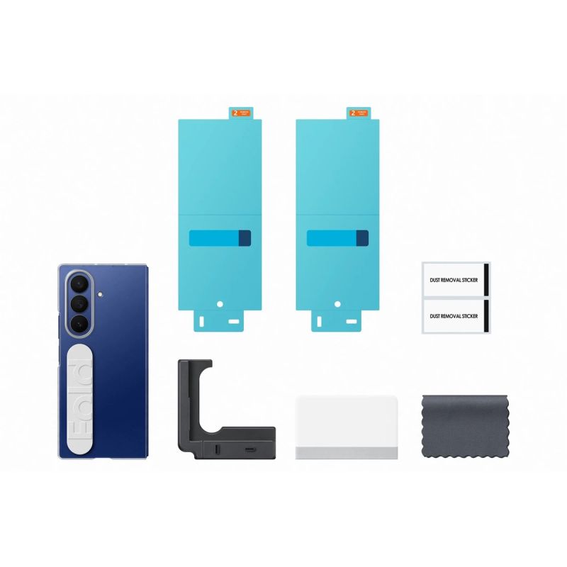 QF966CTEGWW Clear Grip Case Samsung Galaxy Fold7, Transparent