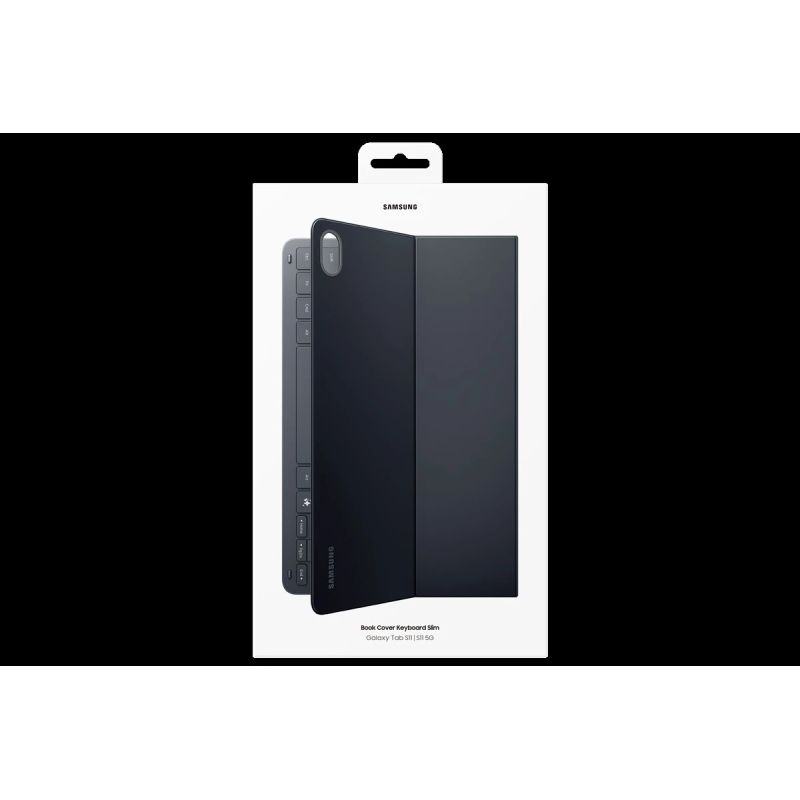 DX730UB Book Cover Keyboard Slim Samsung Galaxy Tab S11, Black