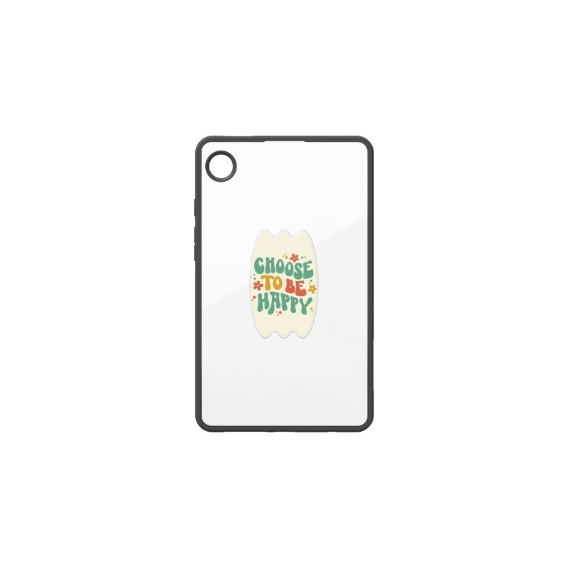 FPX115AMBGW Tab A9 Hybrid Edge Cover with Finger Tok Transparent, Green