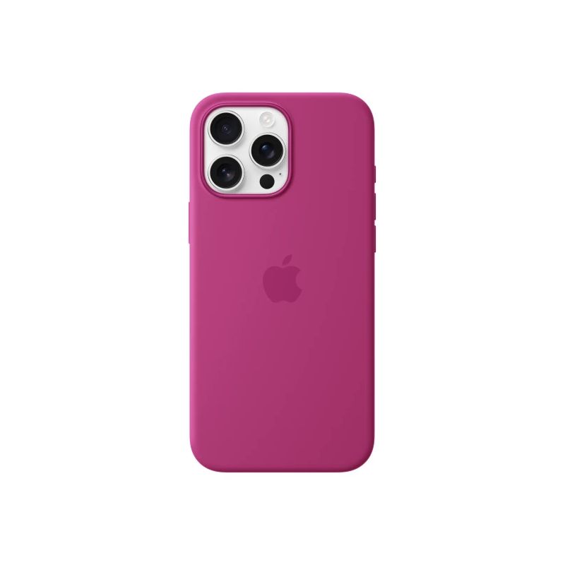 MYYX3ZM-A iPhone 16 Pro Max Silicone Case with MagSafe, Fuchsia