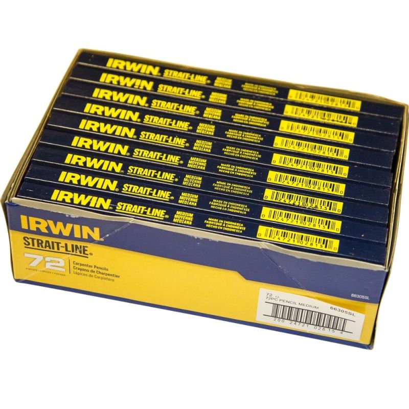 Irwin Strait Line Carpenter’s Pencils