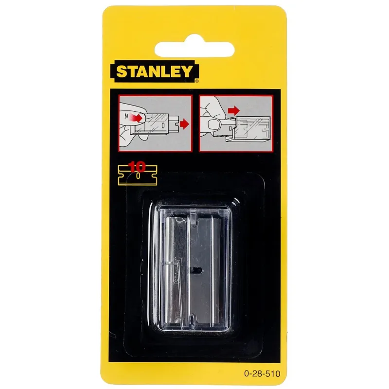 Stikla skrāpja asmeņi, Stanley 10 gab.