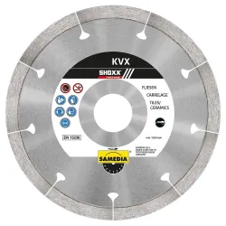 Diamond blade samedia kvx 115x22-1,5 mm