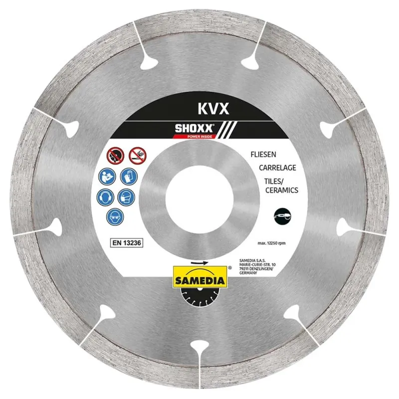 Dimanta disks samedia kvx 115x22-1,5 mm