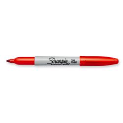 Marķieris Sharpie Fine sarkans