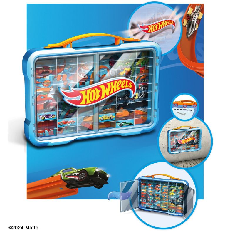 KLEIN HOT WHEELS Kolekcijas vitrīna ar apgaismojumu