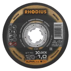 RHODIUS metalli lõikeketas XT70 X-LOCK, 125x1,5x22,23 mm