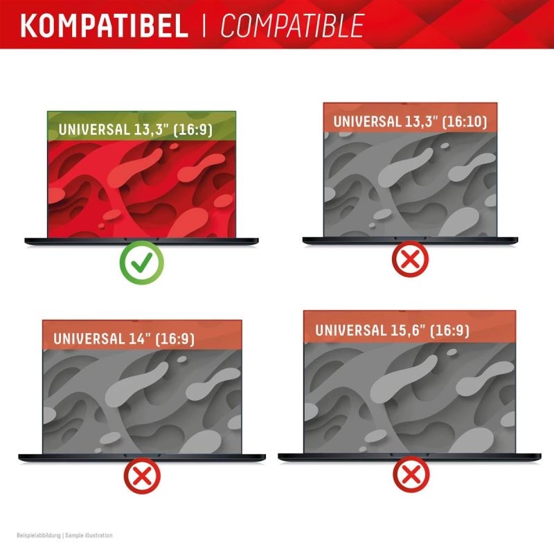 DISPLEX Privacy Safe Uni ,Frameless, 13,3, 16:9
