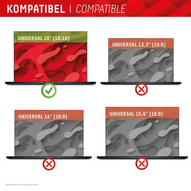 DISPLEX Privacy Safe Uni ,Frameless, 16, 16:10