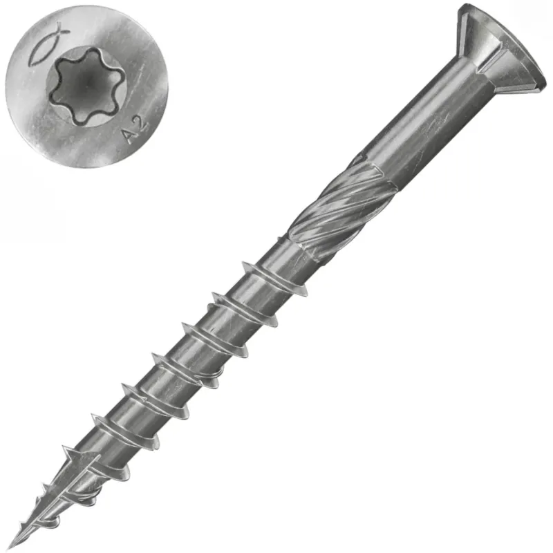 Koka skrūves FTS-ST 5,0x60 A2 150