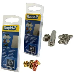 Eyelets 6mm +set tool 25 pcs.