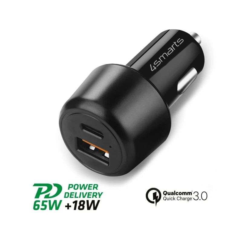 Car Charger VoltRoad Ultimate 83W with PD and QC black