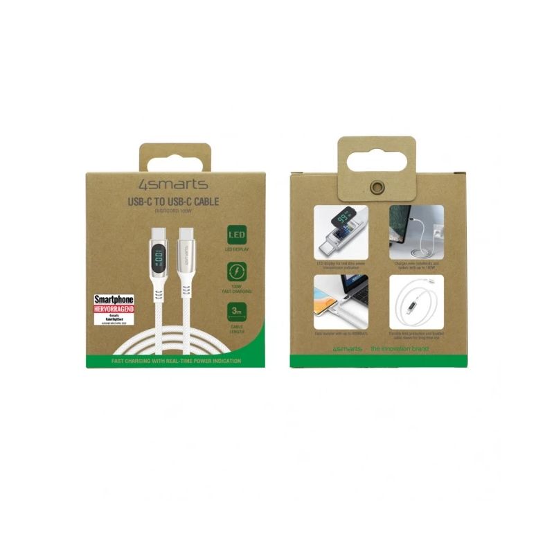 USB-C Cable DigitCord 100W 3m white