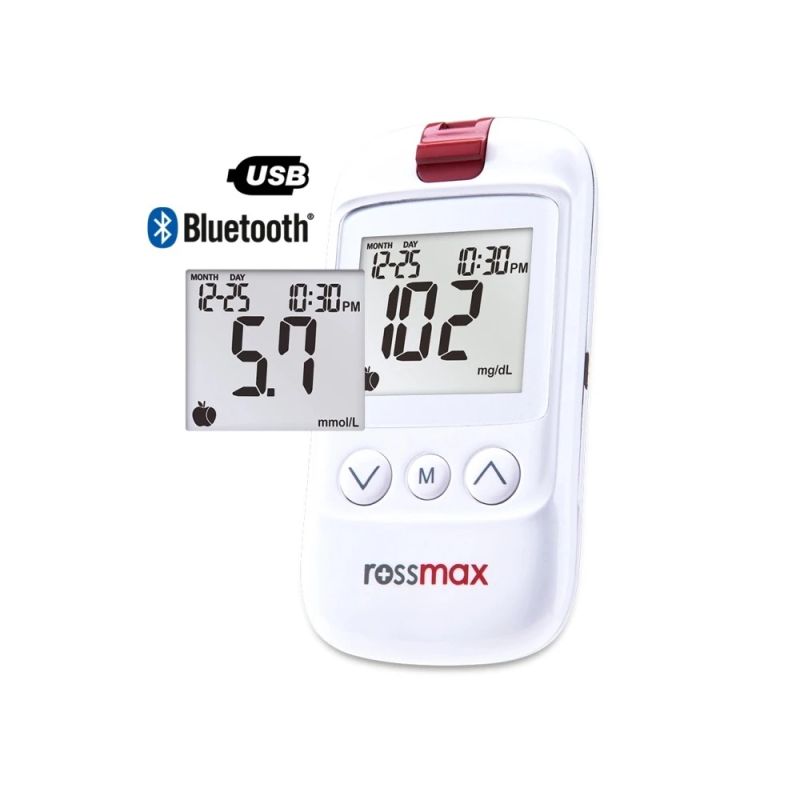 Rossmax HS200 BT Blood Glucose Monitoring device