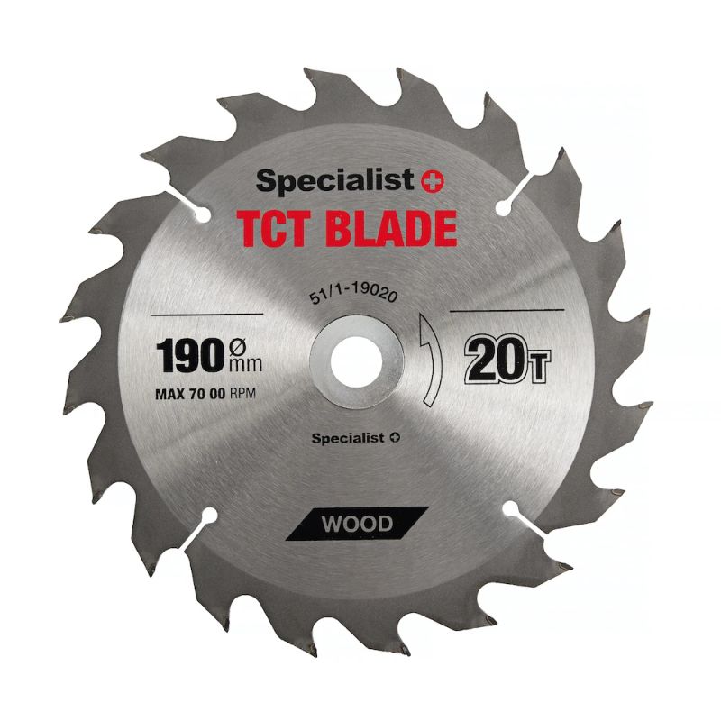 SPECIALIST+ griešanas disks, 190 x 20T x 30-20-16 mm