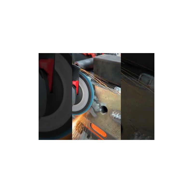 SPECIALIST+ vēdekļveida slīpēšanas disks ZK80, 125 mm