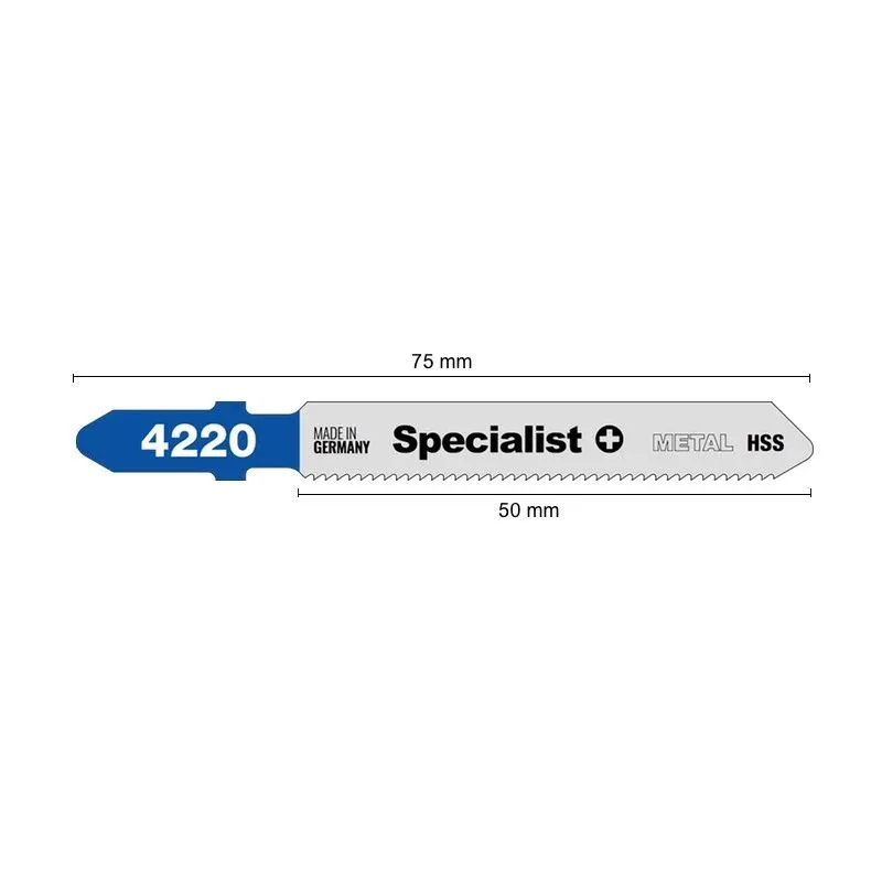 SPECIALIST+ figūrzāģa asmens 4220 ,T118A,, 2 gab.