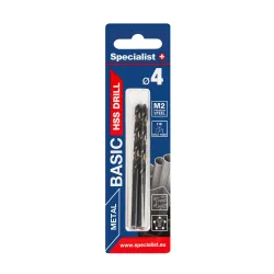 SPECIALIST+ drill bit BASIC, 4.0 mm, 2 pcs