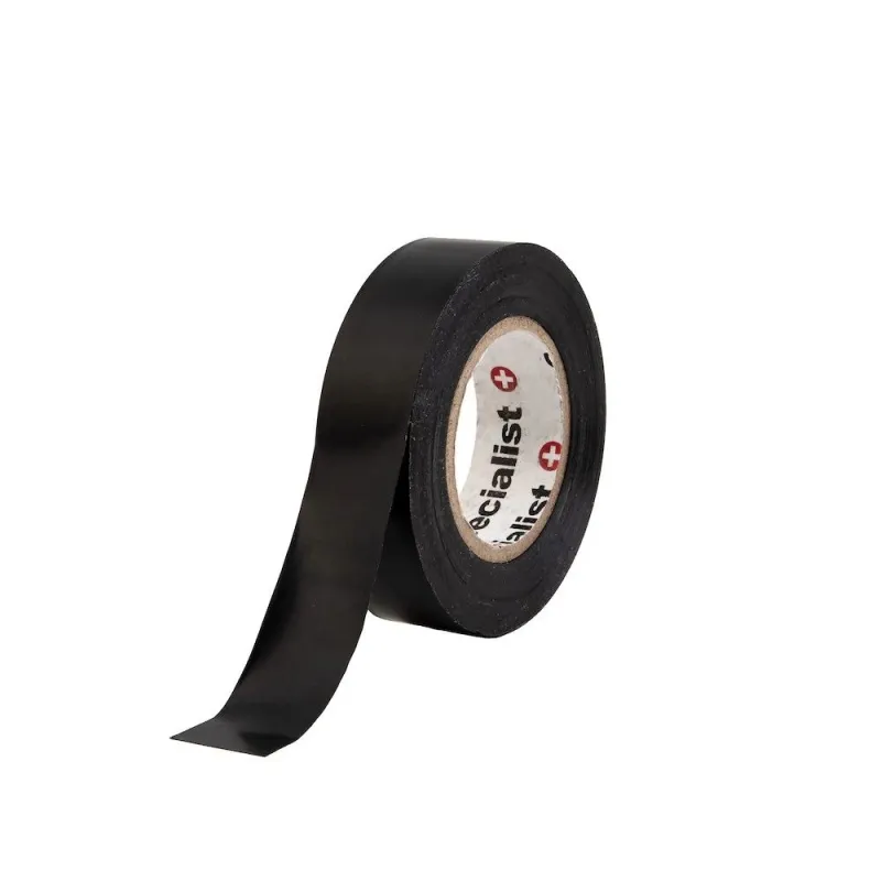 SPECIALIST+ PVC electric tape, black, 0.13mmx19mm x20m