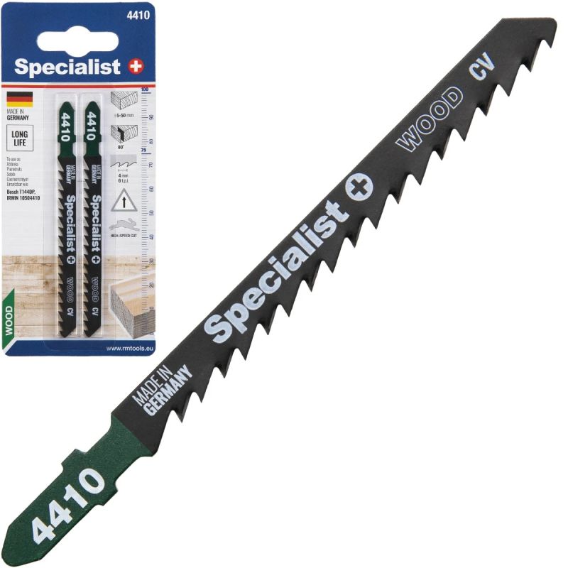 SPECIALIST+ tikksaetera 4410 ,T144DP, 100 mm, 2 tk