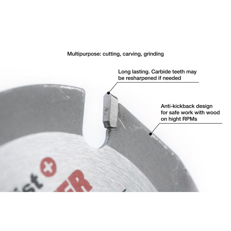 SPECIALIST+ saeketas WOOD CUTTER, 125 x 22 mm