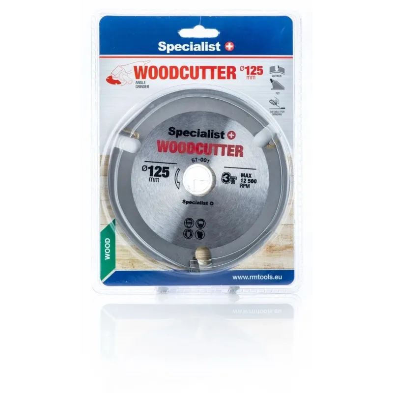 SPECIALIST+ griešanas disks WOOD CUTTER, 125 x 22 mm