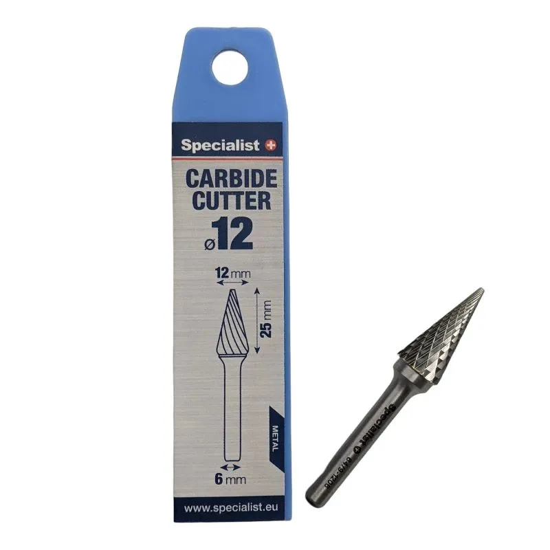 SPECIALIST+ cietmetāla frēze SKM, 12 x 25 x 6 mm