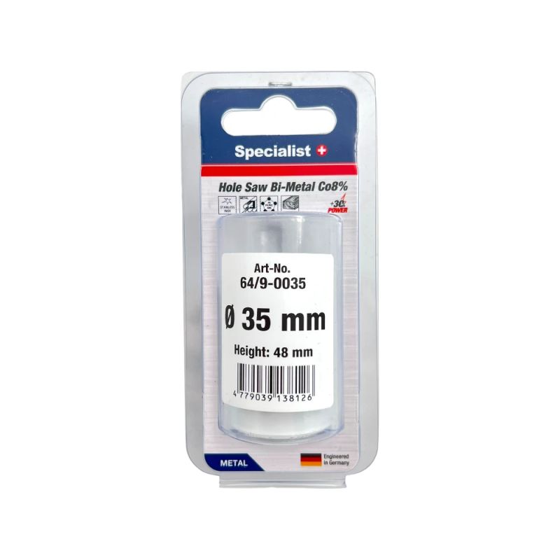 SPECIALIST+ hole saw BI-METAL, 35 mm