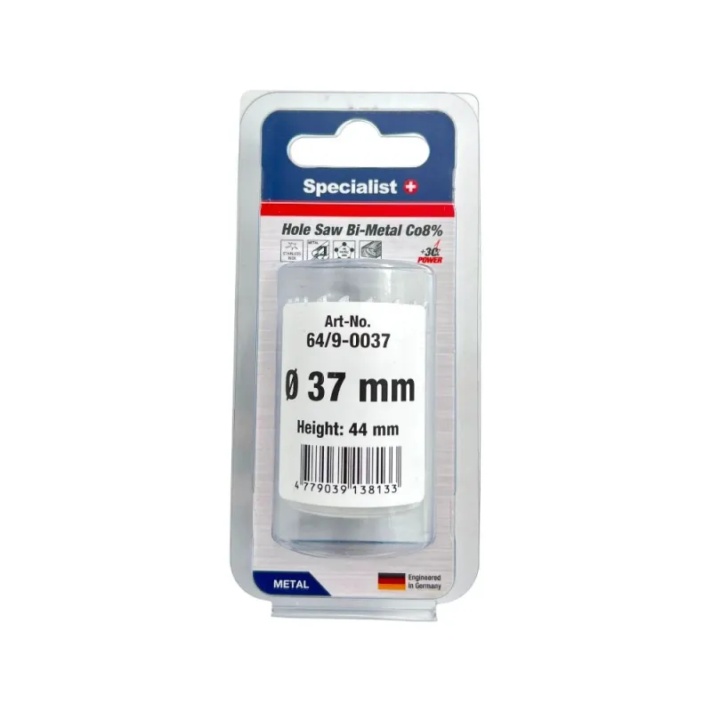 SPECIALIST+ kroņurbis BI-METAL, 37 mm