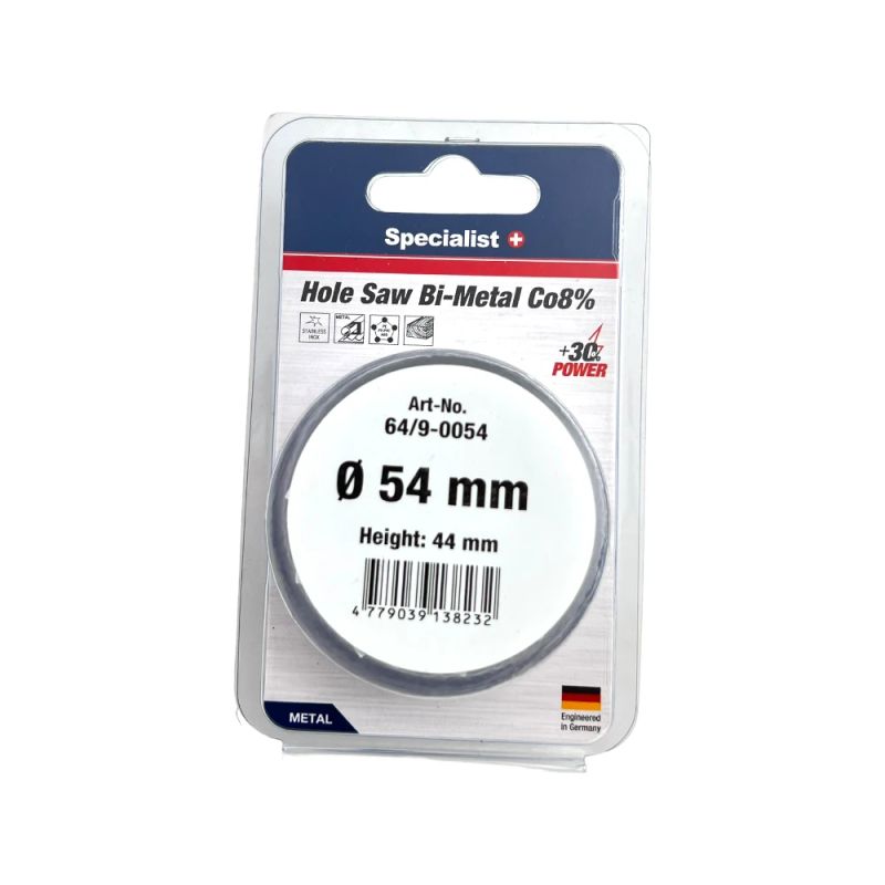 SPECIALIST+ hole saw BI-METAL, 54 mm
