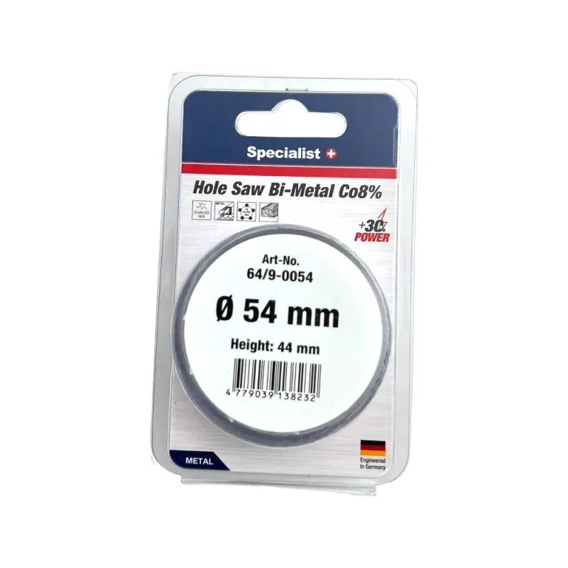 SPECIALIST+ kroņurbis BI-METAL, 54 mm