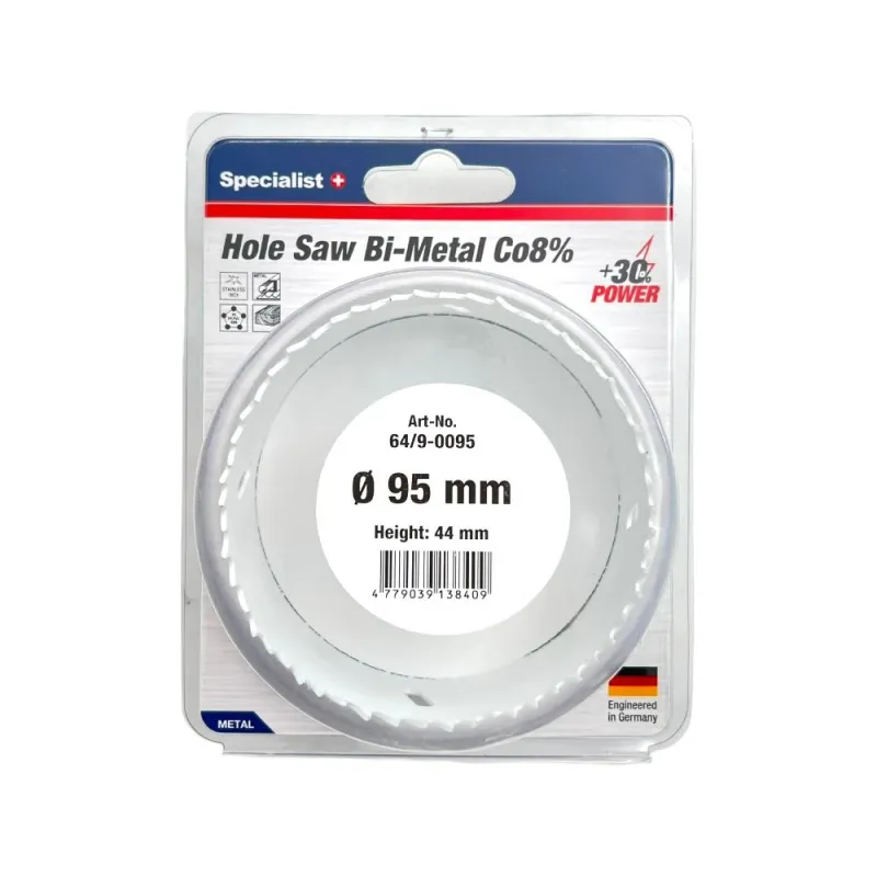SPECIALIST+ kroņurbis BI-METAL, 95 mm