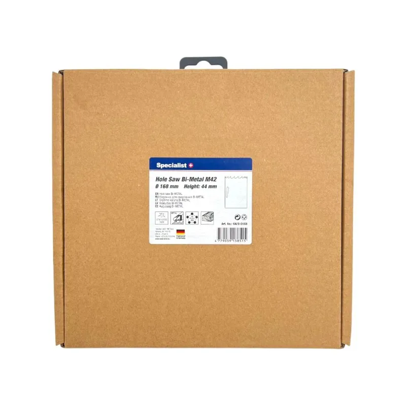 SPECIALIST+ kroņurbis BI-METAL, 168 mm