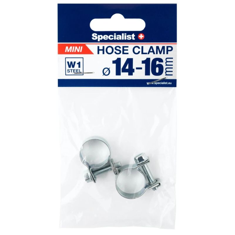 SPECIALIST+ mini hose clamp, 14-16 mm, 2 pcs